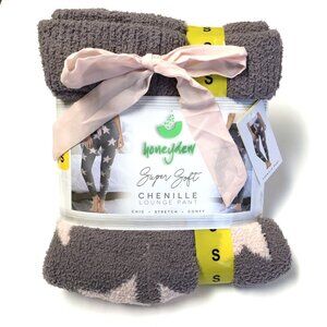 Womens Chenille Star Lounge Pants